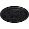 Ekena Millwork Baile Ceiling Medallion (Fits Canopies up to 3 1/4"), Hand-Painted Steel Gray, 20"OD x 1 5/8"P CM20BLSGS - alternate 2